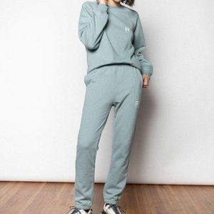 NWT Ragdoll LA Oversized Sweatshirt and Jogger "Faded Blue"